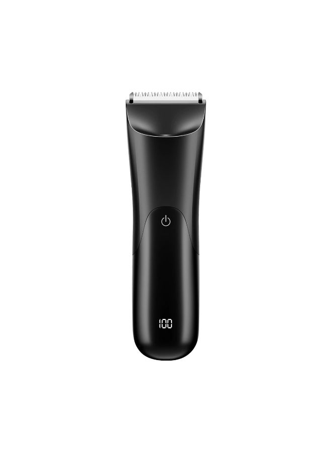 Waterproof USB Rechargeable Body Hair Trimmer for Men - Electric Clipper for Grooming Intimate Areas, Abdomen & Armpits - Image 2